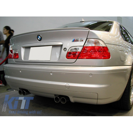 Trunk Spoiler suitable for BMW E46 (1998-2005) Coupe Sedan 2D 4D M3 CSL Design Trunk Spoiler suitable for BMW E46 (1998-2005) Coupe Sedan 2D 4D M3 CSL Design