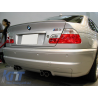 Trunk Spoiler suitable for BMW E46 (1998-2005) Coupe Sedan 2D 4D M3 CSL Design Trunk Spoiler suitable for BMW E46 (1998-2005) Coupe Sedan 2D 4D M3 CSL Design