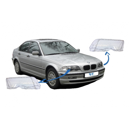 Headlight Glasses suitable for BMW E46 3 Series (1998-2001) Pre Facelift Headlight Glasses suitable for BMW E46 3 Series (1998-2001) Pre Facelift