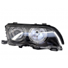 Angel Eyes Headlights suitable for BMW 3 Series E46 (1998-2001) Black Edition Angel Eyes Headlights suitable for BMW 3 Series E46 (1998-2001) Black Edition