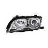 Angel Eyes Headlights suitable for BMW 3 Series E46 Coupe/Cabrio (1998-2003) Chrome Edition Angel Eyes Headlights suitable for BMW 3 Series E46 Coupe/Cabrio (1998-2003) Chrome Edition
