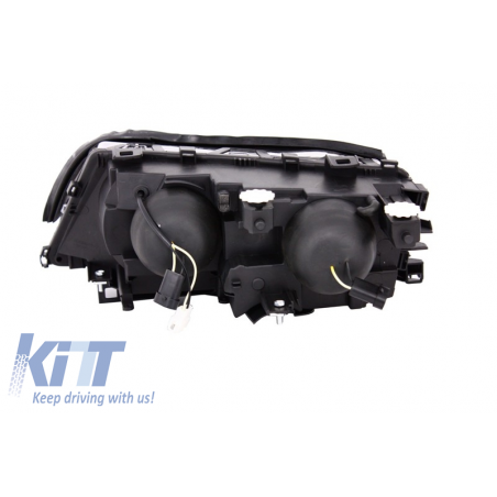 Angel Eyes Headlights suitable for BMW 3 Series E46 Coupe/Cabrio (1998-2003) Black Edition Angel Eyes Headlights suitable for BMW 3 Series E46 Coupe/Cabrio (1998-2003) Black Edition