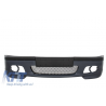 Front Bumper suitable for BMW E46 M-Technik Model with Central Grilles M Design Piano Black Assembly Front Bumper suitable for BMW E46 M-Technik Model with Central Grilles M Design Piano Black Assembly