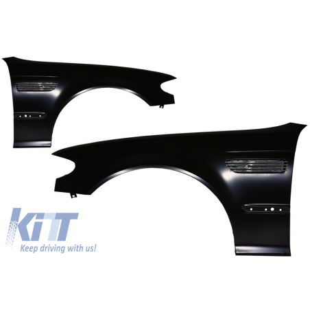 Front Fenders suitable for BMW 3 Series E46 Facelift (2001-2004) M3 Design Front Fenders suitable for BMW 3 Series E46 Facelift (2001-2004) M3 Design