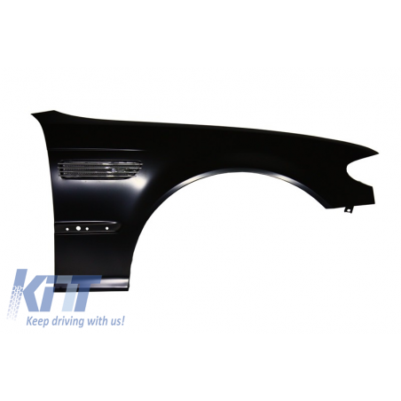 Front Fenders suitable for BMW 3 Series E46 Facelift (2001-2004) M3 Design Front Fenders suitable for BMW 3 Series E46 Facelift (2001-2004) M3 Design
