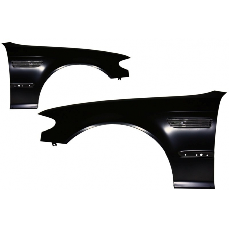 Front Fenders suitable for BMW 3 Series E46 Facelift (2001-2004) M3 Design Front Fenders suitable for BMW 3 Series E46 Facelift (2001-2004) M3 Design