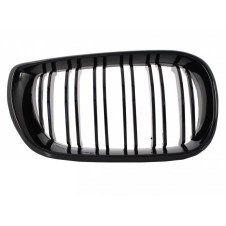 Central Grilles Kidney Grilles 3 Series suitable for BMW E46 Facelift (2001-2005) Double Stripe M Design Piano Black Central Grilles Kidney Grilles 3 Series suitable for BMW E46 Facelift (2001-2005) Double Stripe M Design Piano Black