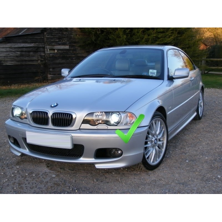 Fog Lights Holder Covers suitable for BMW E46 (1998-2005) M3 M-Technik M-Sport Design Fog Lights Holder Covers suitable for BMW E46 (1998-2005) M3 M-Technik M-Sport Design