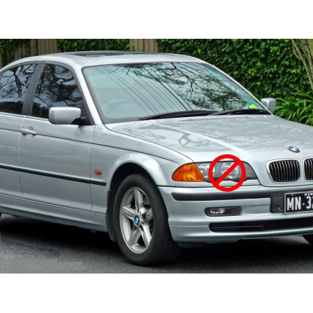 Fog Lights Holder Covers suitable for BMW E46 (1998-2005) M3 M-Technik M-Sport Design Fog Lights Holder Covers suitable for BMW E46 (1998-2005) M3 M-Technik M-Sport Design