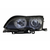 LED Angel Eyes Headlights suitable for BMW 3 Series E46 (09.2001 - 03.2005) Xenon Look Black LED Angel Eyes Headlights suitable for BMW 3 Series E46 (09.2001 - 03.2005) Xenon Look Black