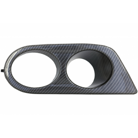 Fog Lights Air Duct Covers suitable for BMW 3 Series E46 (1998-2005) M3 H-Design Carbon Film Fog Lights Air Duct Covers suitable for BMW 3 Series E46 (1998-2005) M3 H-Design Carbon Film