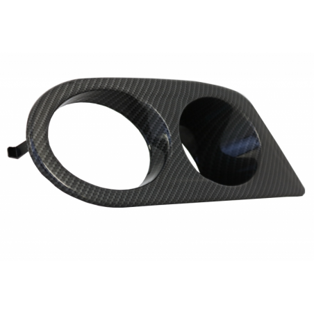 Fog Lights Air Duct Covers suitable for BMW 3 Series E46 (1998-2005) M3 H-Design Carbon Film Fog Lights Air Duct Covers suitable for BMW 3 Series E46 (1998-2005) M3 H-Design Carbon Film