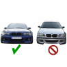 Fog Lights Air Duct Covers suitable for BMW 3 Series E46 (1998-2005) M3 H-Design Carbon Film Fog Lights Air Duct Covers suitable for BMW 3 Series E46 (1998-2005) M3 H-Design Carbon Film