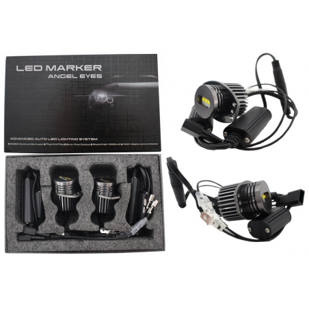Angel Eyes Led Marker 20W CREE suitable for BMW E90/91 pre-LCI (2005-2008) Angel Eyes Led Marker 20W CREE suitable for BMW E90/91 pre-LCI (2005-2008)