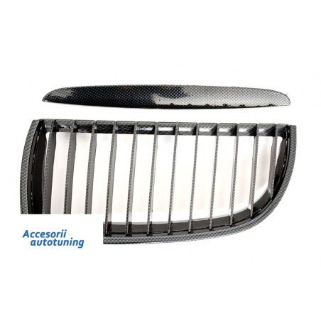 Suitable for BMW 3 Series E90 Non Facelift (05-09) Grilles Kidney Carbon Fiber Design Suitable for BMW 3 Series E90 Non Facelift (05-09) Grilles Kidney Carbon Fiber Design