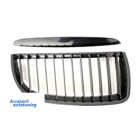Suitable for BMW 3 Series E90 Non Facelift (05-09) Grilles Kidney Carbon Fiber Design Suitable for BMW 3 Series E90 Non Facelift (05-09) Grilles Kidney Carbon Fiber Design