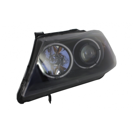 Headlights suitable for BMW E90 E91 2 Halo Rims Black (2005-2008) Headlights suitable for BMW E90 E91 2 Halo Rims Black (2005-2008)