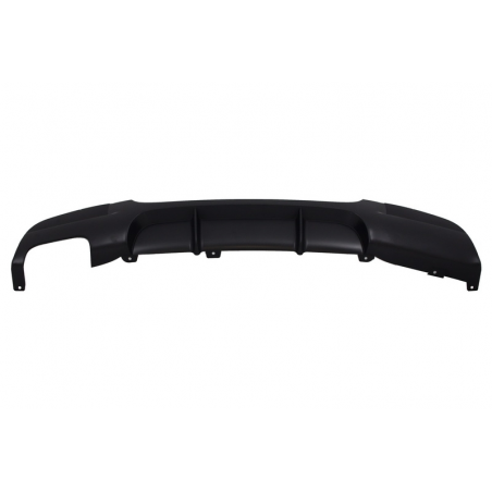 Rear Bumper Double Outlet Diffuser suitable for BMW E90 3 Series M Performance Design (2004-2012) Rear Bumper Double Outlet Diffuser suitable for BMW E90 3 Series M Performance Design (2004-2012)