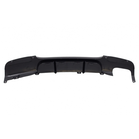 Rear Bumper Double Outlet Diffuser suitable for BMW E90 3 Series M Performance Design (2004-2012) Rear Bumper Double Outlet Diffuser suitable for BMW E90 3 Series M Performance Design (2004-2012)