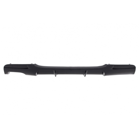 Rear Bumper Double Outlet Diffuser suitable for BMW E90 3 Series M Performance Design (2004-2012) Rear Bumper Double Outlet Diffuser suitable for BMW E90 3 Series M Performance Design (2004-2012)