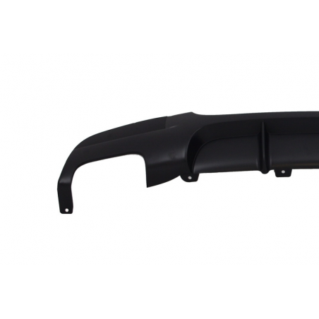 Rear Bumper Double Outlet Diffuser suitable for BMW E90 3 Series M Performance Design (2004-2012) Rear Bumper Double Outlet Diffuser suitable for BMW E90 3 Series M Performance Design (2004-2012)