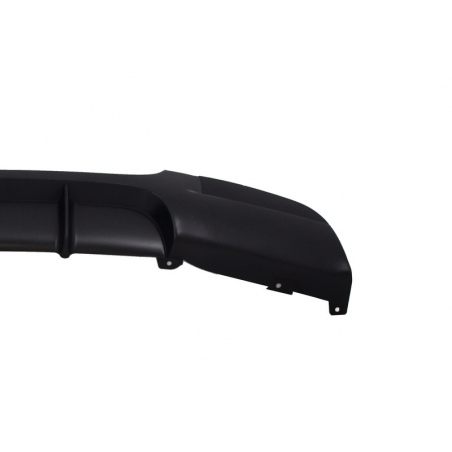 Rear Bumper Double Outlet Diffuser suitable for BMW E90 3 Series M Performance Design (2004-2012) Rear Bumper Double Outlet Diffuser suitable for BMW E90 3 Series M Performance Design (2004-2012)