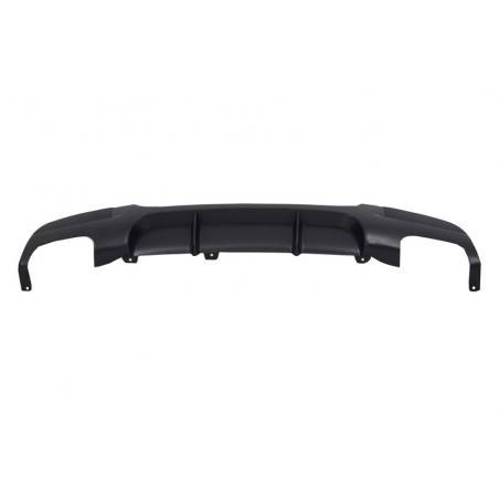 Rear Bumper Twin Double Diffuser suitable for BMW E90 3 Series M Performance Design (2004-2012) Rear Bumper Twin Double Diffuser suitable for BMW E90 3 Series M Performance Design (2004-2012)