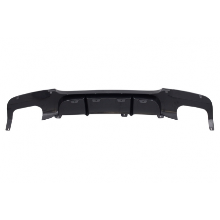 Rear Bumper Twin Double Diffuser suitable for BMW E90 3 Series M Performance Design (2004-2012) Rear Bumper Twin Double Diffuser suitable for BMW E90 3 Series M Performance Design (2004-2012)