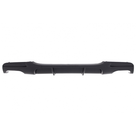 Rear Bumper Twin Double Diffuser suitable for BMW E90 3 Series M Performance Design (2004-2012) Rear Bumper Twin Double Diffuser suitable for BMW E90 3 Series M Performance Design (2004-2012)