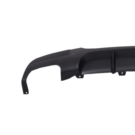 Rear Bumper Twin Double Diffuser suitable for BMW E90 3 Series M Performance Design (2004-2012) Rear Bumper Twin Double Diffuser suitable for BMW E90 3 Series M Performance Design (2004-2012)