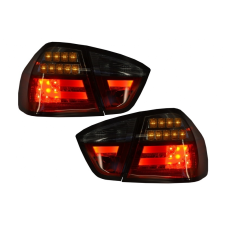 LED Taillights suitable for BMW E90 (2005-2008) Limousine Sedan Red/Smoke LED Taillights suitable for BMW E90 (2005-2008) Limousine Sedan Red/Smoke