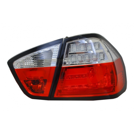 LED Taillights suitable for BMW E90 (2005-2008) Limousine Sedan Red/White LED Taillights suitable for BMW E90 (2005-2008) Limousine Sedan Red/White