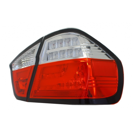 LED Taillights suitable for BMW E90 (2005-2008) Limousine Sedan Red/White LED Taillights suitable for BMW E90 (2005-2008) Limousine Sedan Red/White
