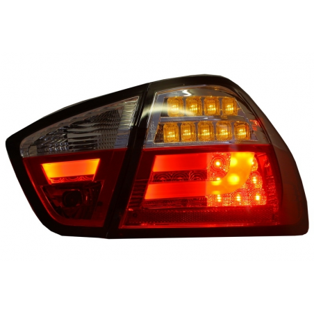 LED Taillights suitable for BMW E90 (2005-2008) Limousine Sedan Red/White LED Taillights suitable for BMW E90 (2005-2008) Limousine Sedan Red/White