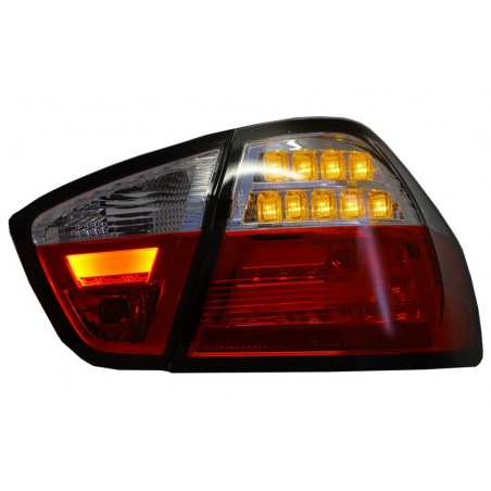 LED Taillights suitable for BMW E90 (2005-2008) Limousine Sedan Red/White LED Taillights suitable for BMW E90 (2005-2008) Limousine Sedan Red/White