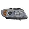 Headlights 3D LED Angel Eyes suitable for BMW E90/E91 (2005-2008) U-Type Chrome HID Headlights 3D LED Angel Eyes suitable for BMW E90/E91 (2005-2008) U-Type Chrome HID