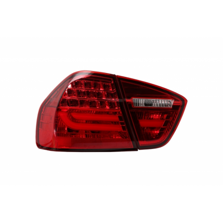 LED Taillights suitable for BMW 3 Series E90 (2005-2008) LED Light Bar LCI Design Red/Smoke LED Taillights suitable for BMW 3 Series E90 (2005-2008) LED Light Bar LCI Design Red/Smoke
