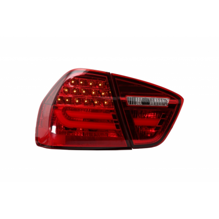 LED Taillights suitable for BMW 3 Series E90 (2005-2008) LED Light Bar LCI Design Red/Smoke LED Taillights suitable for BMW 3 Series E90 (2005-2008) LED Light Bar LCI Design Red/Smoke