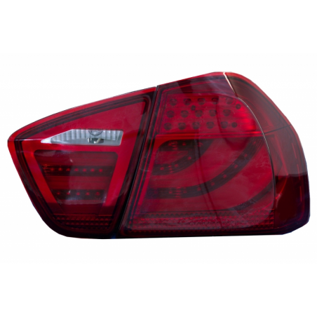 LED Taillights suitable for BMW 3 Series E90 (2005-2008) LED Light Bar LCI Design Red/Black LED Taillights suitable for BMW 3 Series E90 (2005-2008) LED Light Bar LCI Design Red/Black