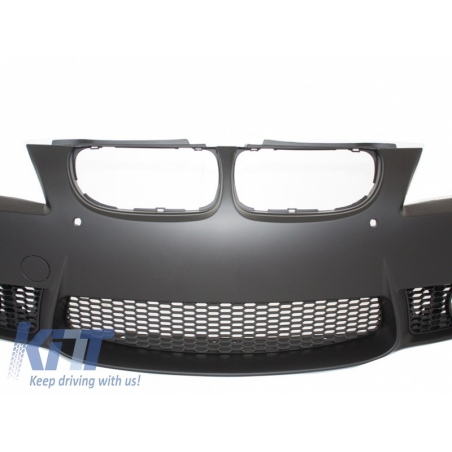 Front Bumper suitable for BMW 3 Series E90 E91 Touring LCI Facelift (2008-2011) M3 Design with PDC, Without Fog Lights Front Bumper suitable for BMW 3 Series E90 E91 Touring LCI Facelift (2008-2011) M3 Design with PDC, Without Fog Lights