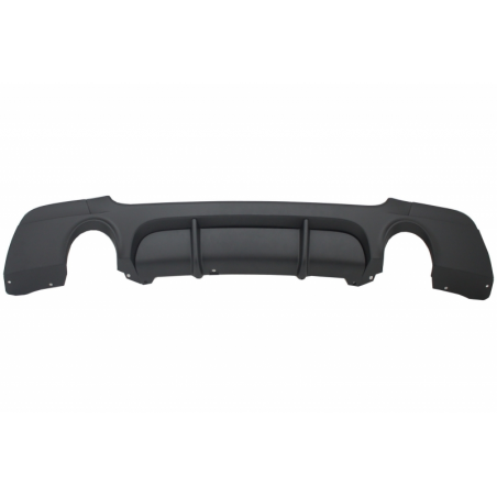 Rear Bumper Diffuser suitable for BMW E92 Coupe 3 Series (2006-2013) M Performance Design Twin Single Outlet Rear Bumper Diffuser suitable for BMW E92 Coupe 3 Series (2006-2013) M Performance Design Twin Single Outlet