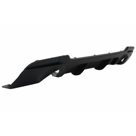 Rear Bumper Diffuser suitable for BMW E92 Coupe 3 Series (2006-2013) M Performance Design Twin Single Outlet Rear Bumper Diffuser suitable for BMW E92 Coupe 3 Series (2006-2013) M Performance Design Twin Single Outlet