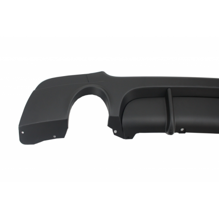 Rear Bumper Diffuser suitable for BMW E92 Coupe 3 Series (2006-2013) M Performance Design Twin Single Outlet Rear Bumper Diffuser suitable for BMW E92 Coupe 3 Series (2006-2013) M Performance Design Twin Single Outlet