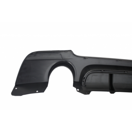 Rear Bumper Diffuser suitable for BMW E92 Coupe 3 Series (2006-2013) M Performance Design Twin Single Outlet Rear Bumper Diffuser suitable for BMW E92 Coupe 3 Series (2006-2013) M Performance Design Twin Single Outlet