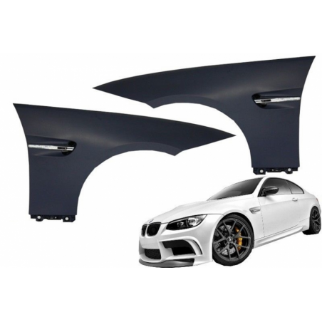 Front Fenders suitable for BMW 3 Series Coupe Convertible E92/E93 (2006-2009) M3 Design Front Fenders suitable for BMW 3 Series Coupe Convertible E92/E93 (2006-2009) M3 Design