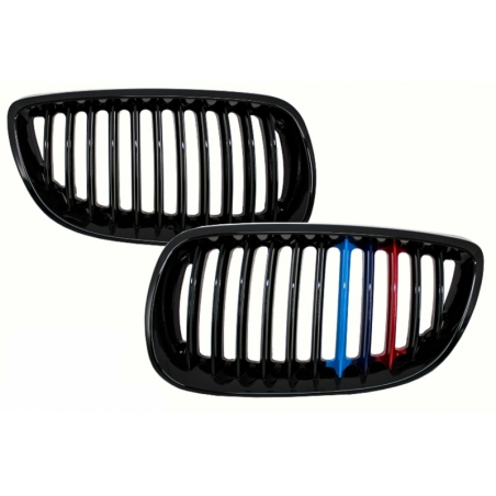 Front Grilles Kidney Grilles suitable for BMW 3 Series E92/E93 coupe convertible Pre LCI (2007-2010) Piano Black M-Power 3 Color Front Grilles Kidney Grilles suitable for BMW 3 Series E92/E93 coupe convertible Pre LCI (2007-2010) Piano Black M-Power 3 Color
