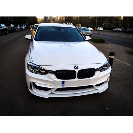 Central Grilles Kidney Grilles suitable for BMW 3 Series F30 F31 Double Stripe M Design Piano Black Central Grilles Kidney Grilles suitable for BMW 3 Series F30 F31 Double Stripe M Design Piano Black