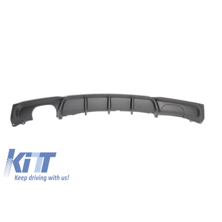Rear Bumper Spoiler Valance Diffuser Single / Double Outlet suitable for BMW 3 Series F30 F31 2011-up Limo Touring M Performance Rear Bumper Spoiler Valance Diffuser Single / Double Outlet suitable for BMW 3 Series F30 F31 2011-up Limo Touring M Performance