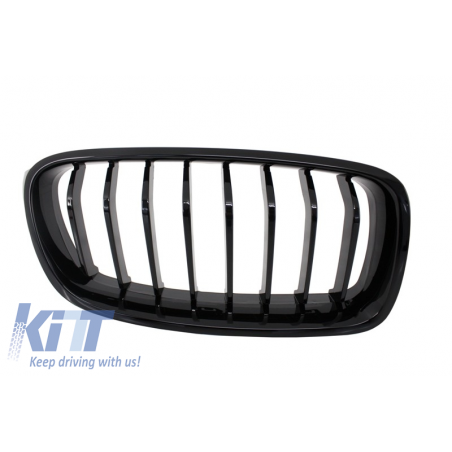 Front Grilles suitable for BMW 3 Series F30 (2011-up) Piano Black M-Power 3 Color Design Front Grilles suitable for BMW 3 Series F30 (2011-up) Piano Black M-Power 3 Color Design