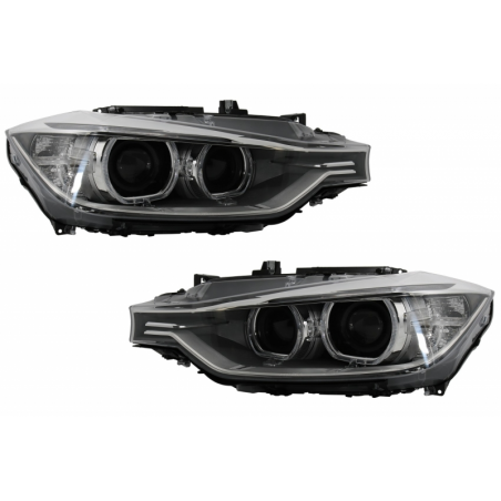 Suitable for BMW 3 Series 3er F30 (2011-up) Bi-Xenon LED Angel Eyes Headlights Suitable for BMW 3 Series 3er F30 (2011-up) Bi-Xenon LED Angel Eyes Headlights